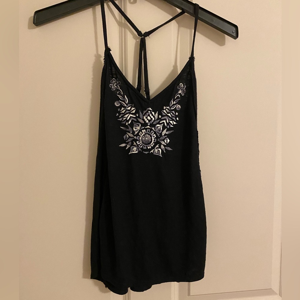 Hollister Navy Blue Tank Top